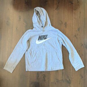 NIKE Kids XL Grey Hoodie